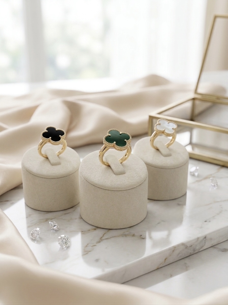 Clover Élegance Ring
