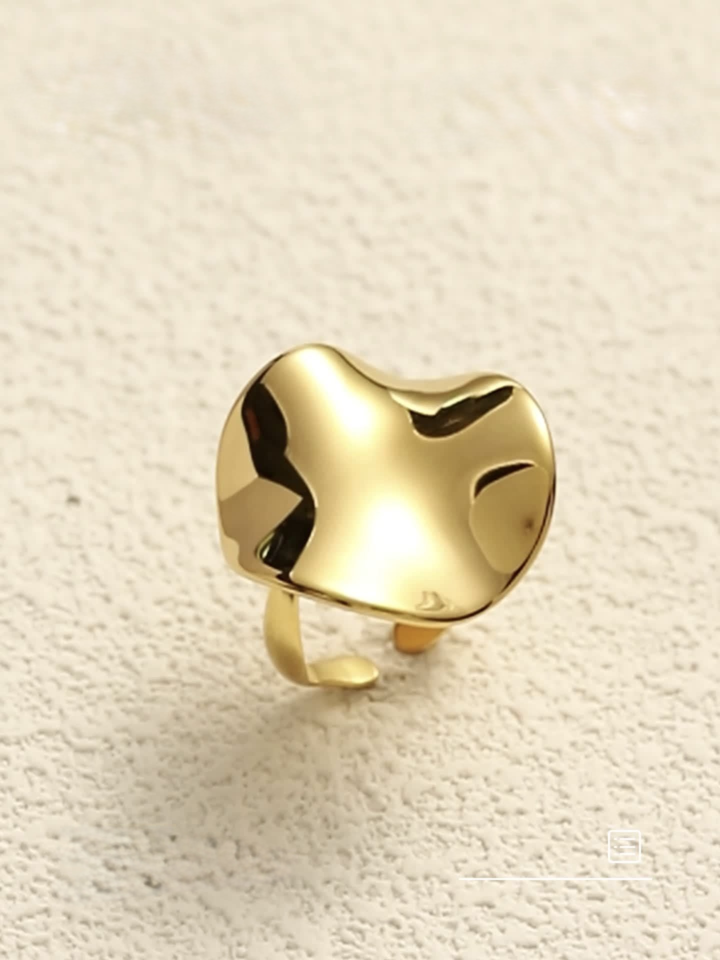 Golden Mirage Ring