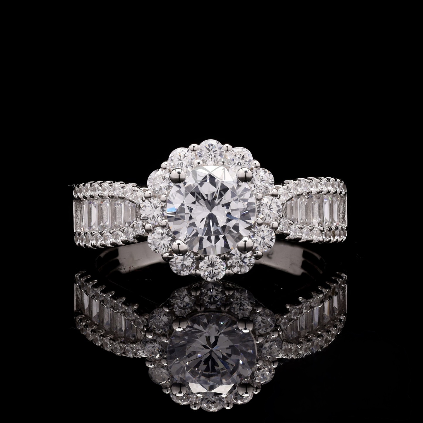 The Radiant Solitaire Ring